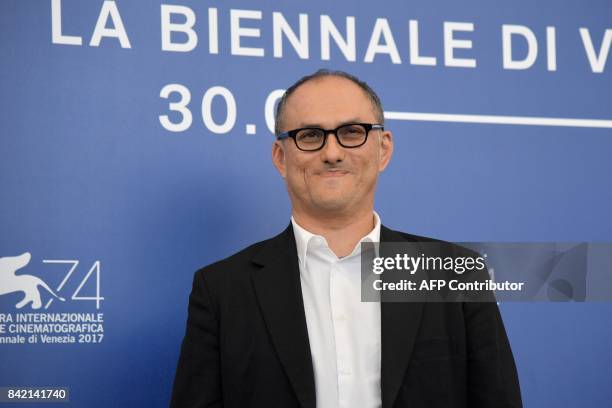 Director Stephen Nomura Schible attends the photocall of the movie "Ryuichi Sakamoto : Coda" presented out of competition at the 74th Venice Film...