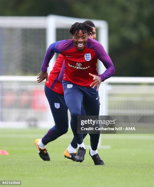 Nathaniel Chalobah of England during the England Training Session on September 3, 2017 in Enfield, England.