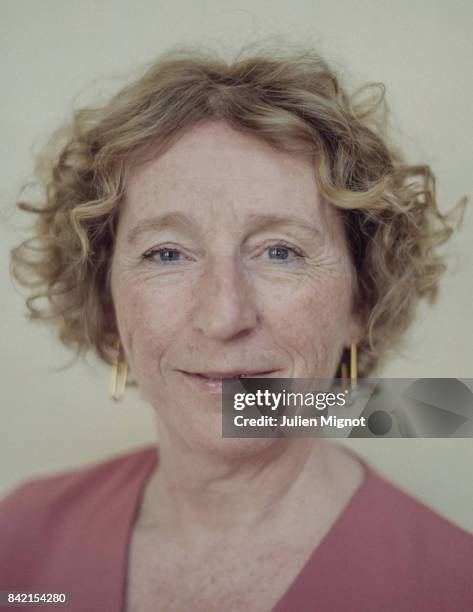 French Minister of Labour Muriel Penicaud is photographed for L'Obs on August 23, 2017 in Paris, France.