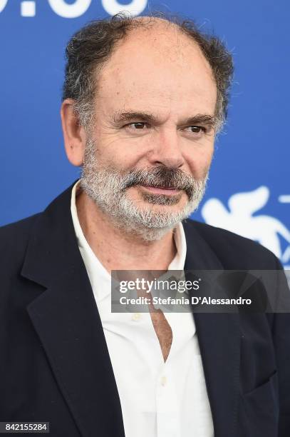 Jean Pierre Darroussin attends the 'The House By The Sea ' photocall during the 74th Venice Film Festival on September 3, 2017 in Venice, Italy.