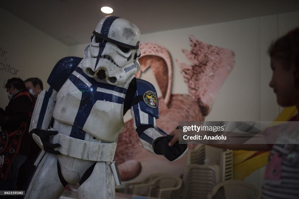 Star Wars 501st Legion visit Bogota Children's Hospital