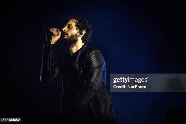 Sascha Ring of the german electronic music group Moderat performing live at Home Festival 2017 in Treviso, Italy, on 2 September 2017.