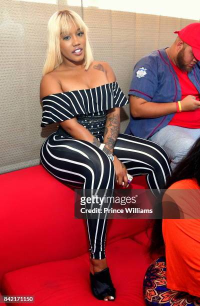 Jhonni Blaze attends 2017 Luda Day Weekend Day Party at Elleven45 on September 2, 2017 in Atlanta, Georgia.