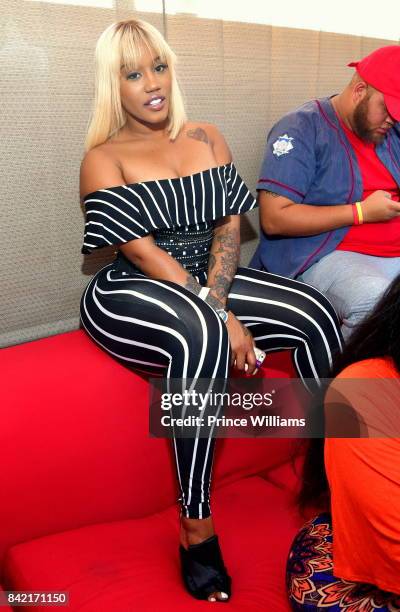 Jhonni Blaze attends 2017 Luda Day Weekend Day Party at Elleven45 on September 2, 2017 in Atlanta, Georgia.