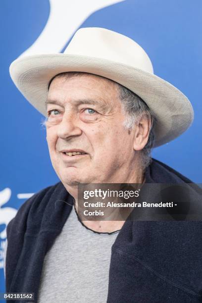 Stephen Frears attends the 'Victoria & Abdul And Jaeger-LeCoultre' photocall during the 74th Venice Film Festival at Sala Casino on September 3, 2017...