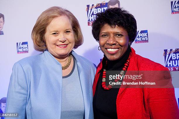 Sharon Rockefeller , wife of Sen. Jay Rockefeller and President and CEO of WETA, Washington's PBS affiliate, and Gwen Ifill, moderator of PBS's...
