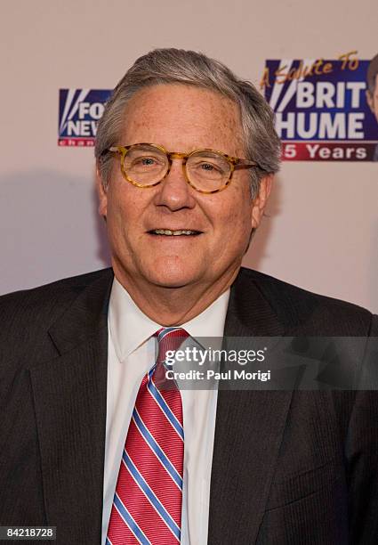 Fred Barnes attends salute to Brit Hume at Cafe Milano on January 8, 2009 in Washington, DC.