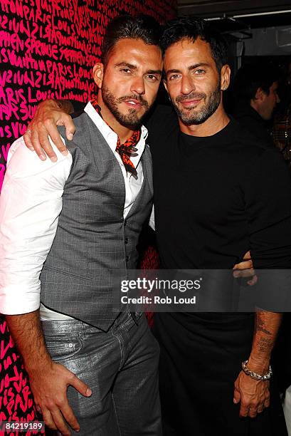 Marc Jacobs and Lorenzo Martone attend the tribute to Stephen Sprouse  News Photo - Getty Images