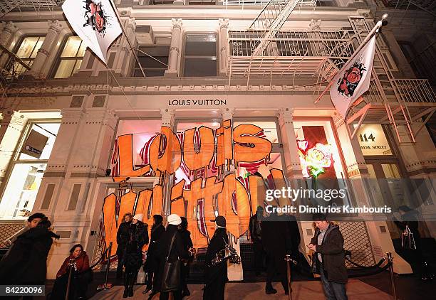 Louis Vuitton And Stephen Sprouse: Party Pics!