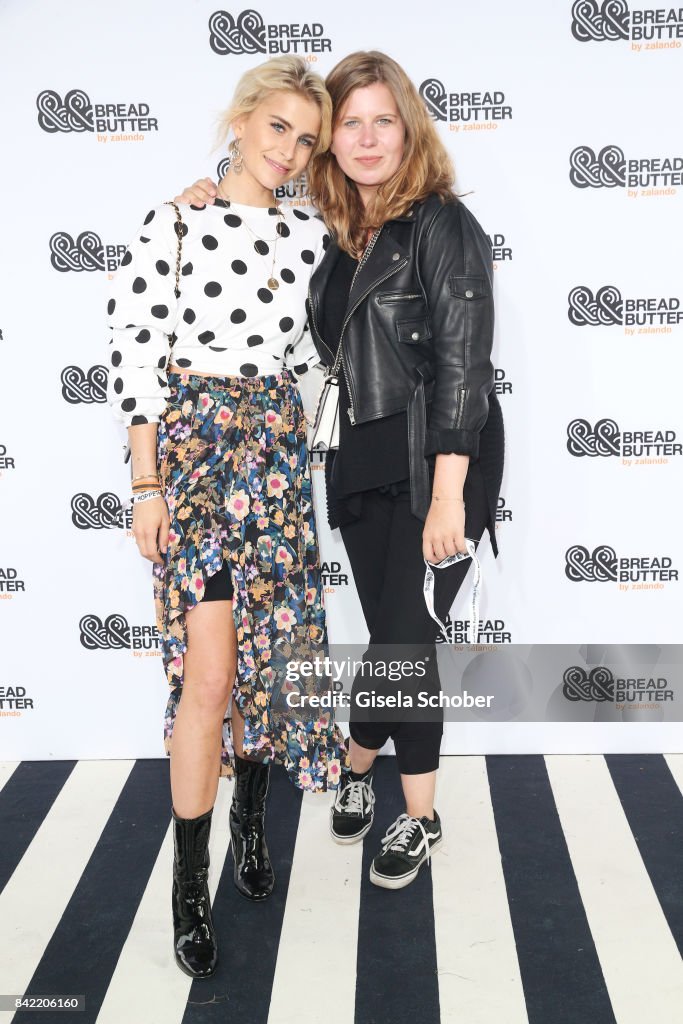 Caro Daur and her sister Isabella attend the Viktor & Rolf fashion