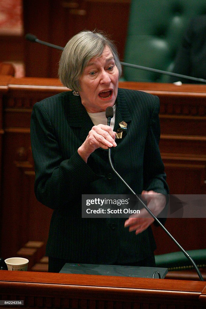 Illinois House Considers Blagojevich Impeachment