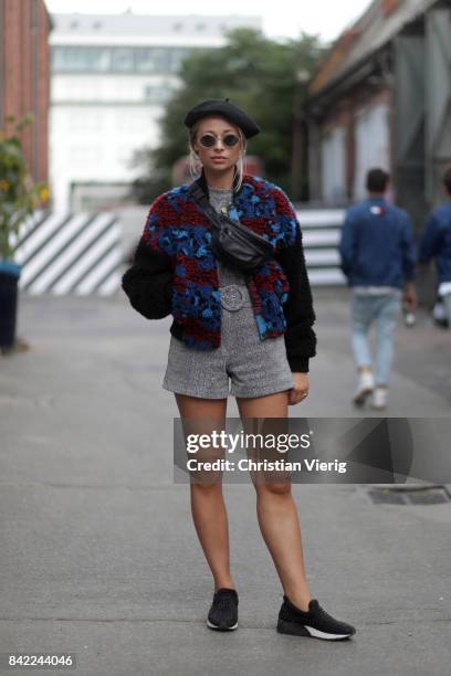 Isabeau Van Maastricht during the Bread & Butter by Zalando 2017 at arena Berlin on September 3, 2017 in Berlin, Germany.