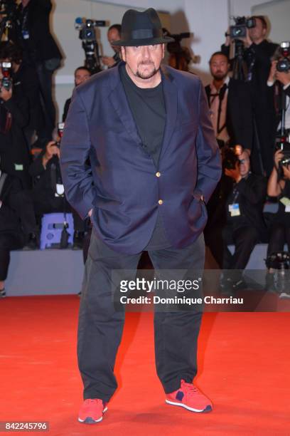 James Toback from 'The Private Life Of A Modern Woman' walks the red carpet ahead of the 'The Leisure Seeker ' screening during the 74th Venice Film...
