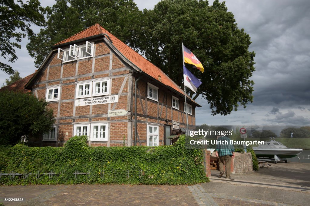 The Border Country Museum in Schhnackenburg at the Elbe river.