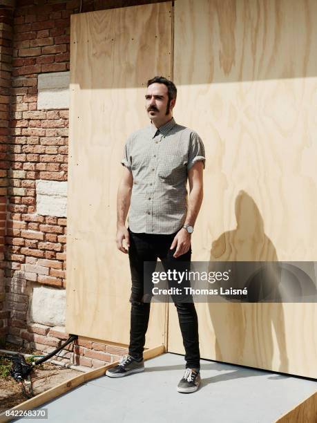 Director of Argo's File project, Josema Roig is photographed for Self Assignment on August 31, 2017 in Venice, Italy. .