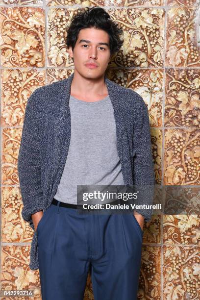 Cristiano Caccamo attends the Kineo Diamanti Awards dinner during the 74th Venice Film Festival at Grande Albergo Ausonia & Hungaria on September 3,...