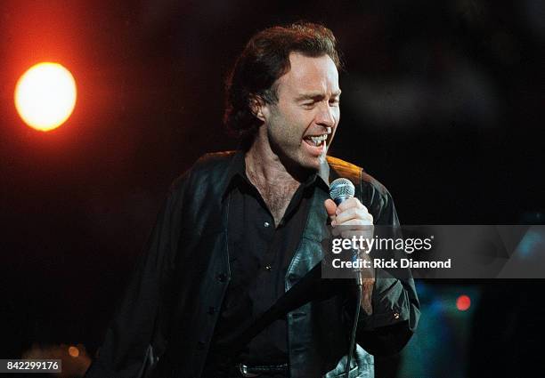 Singer/Songwriter Paul Rodgers of Bad Co. Performs during Elvis: The Tribute at The Pyramid Arena in Memphis Tennessee October 08, 1994