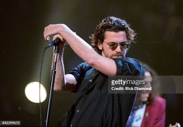 Singer/Songwriter Michael Hutchence of INXS Elvis: The Tribute at The Pyramid Arena in Memphis Tennessee October 08, 1994