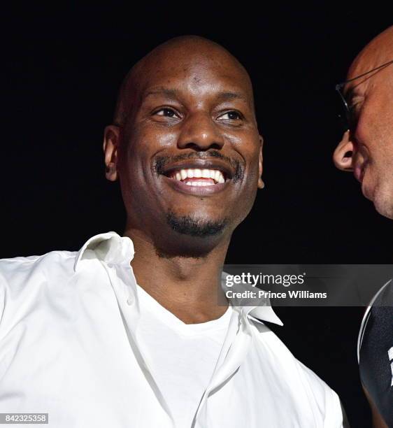 Tyrese and Vin Diesel attend Luda birthday celebration at Compound on September 3, 2017 in Atlanta, Georgia.