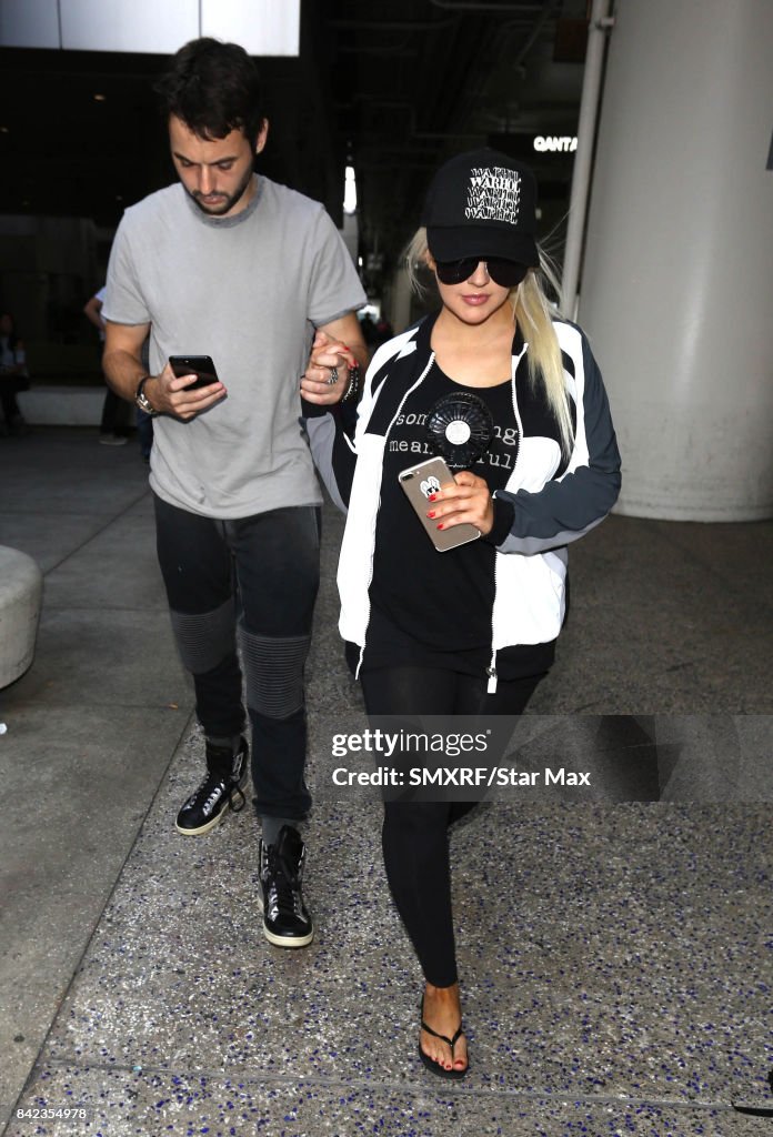 Celebrity Sightings In Los Angeles - September 3, 2017