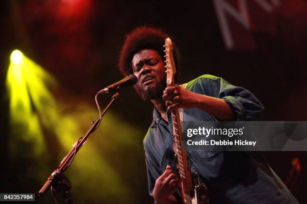 Michael Kiwanuka performs at Electric Picnic Festival at Stradbally Hall Estate on September 3, 2017 in Laois, Ireland.