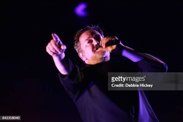 Guy Garvey of Elbow performs at Electric Picnic Festival at Stradbally Hall Estate on September 3, 2017 in Laois, Ireland.