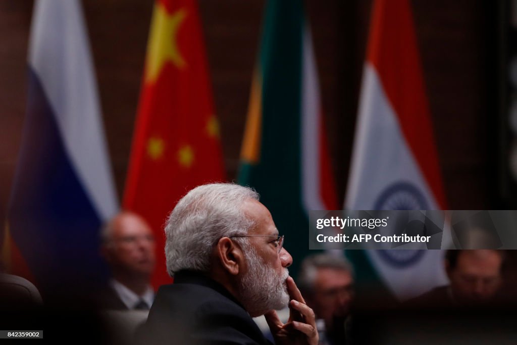 CHINA-DIPLOMACY-BRICS