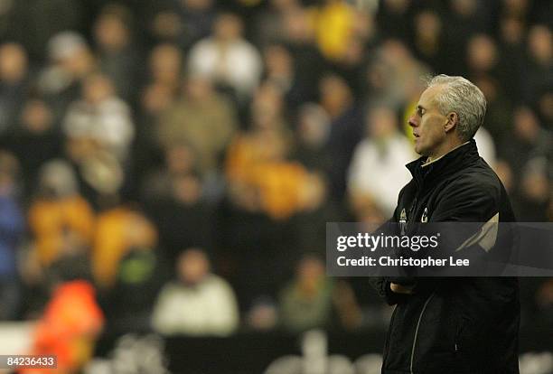 Manager Mick McCarthy of Wolves looks dejected during the Coca-Cola Championship match between Wolverhampton Wanderers and Preston North End at...