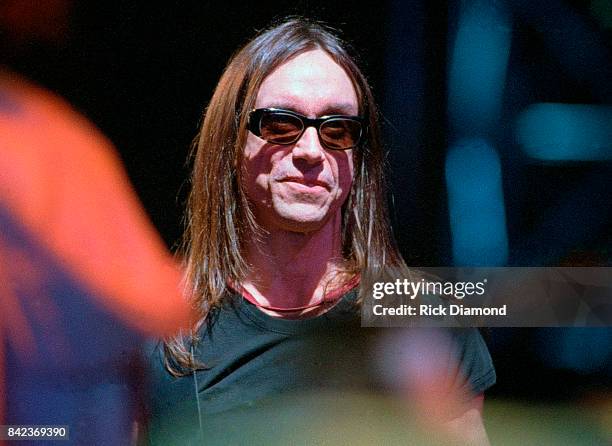 Singer/Songwriter Iggy Pop performs during Elvis: The Tribute at The Pyramid Arena in Memphis Tennessee October 08, 1994