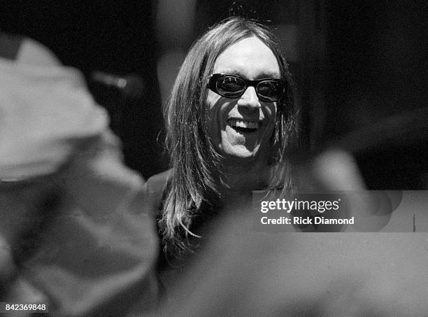 Singer/Songwriter Iggy Pop performs during Elvis: The Tribute at The Pyramid Arena in Memphis Tennessee October 08, 1994