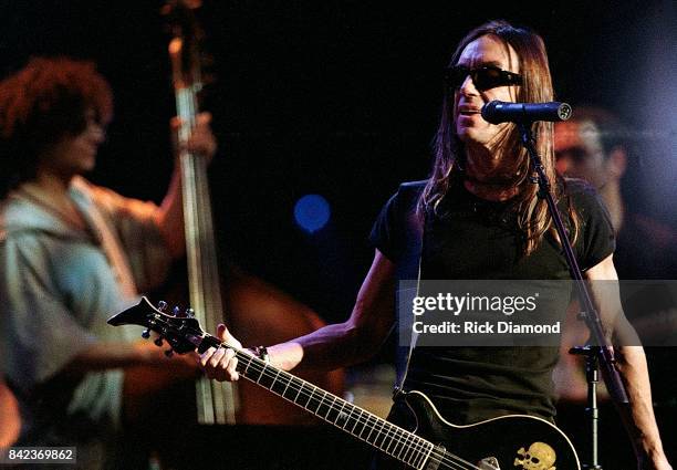 Singer/Songwriter Iggy Pop performs during Elvis: The Tribute at The Pyramid Arena in Memphis Tennessee October 08, 1994