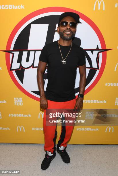 Lil Duval at 2017 LudaDay Celebrity Basketball Game at Morehouse College - Forbes Arena on September 3, 2017 in Atlanta, Georgia.