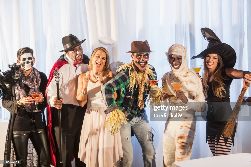 Adult halloween party