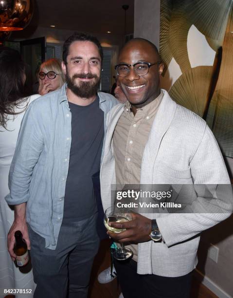 Pablo Larrain and Barry Jenkins attend the Telluride Film Festival 2017 on September 2, 2017 in Telluride, Colorado.