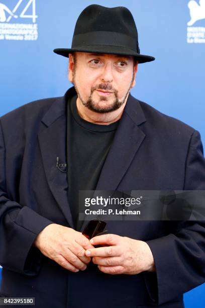 James Toback attends the 'The Private Life Of A Modern Woman' photocall during the 74th Venice Film Festival on September 3, 2017 in Venice, Italy....