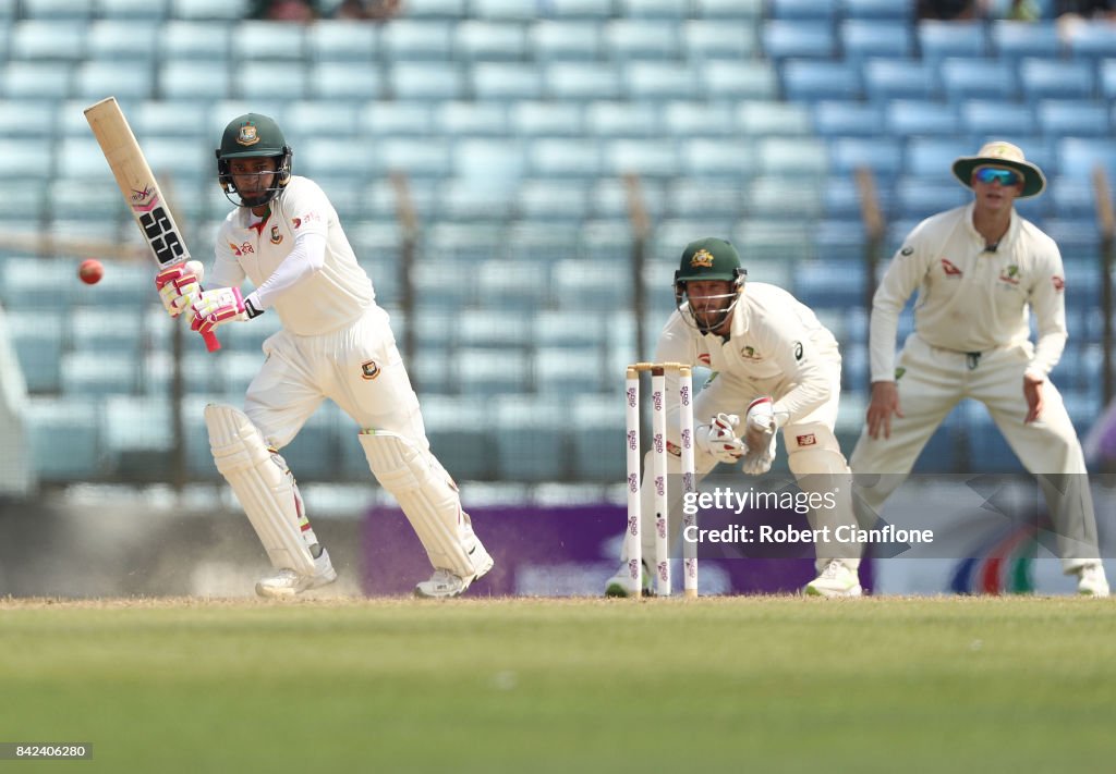 Bangladesh v Australia - 2nd Test: Day 1