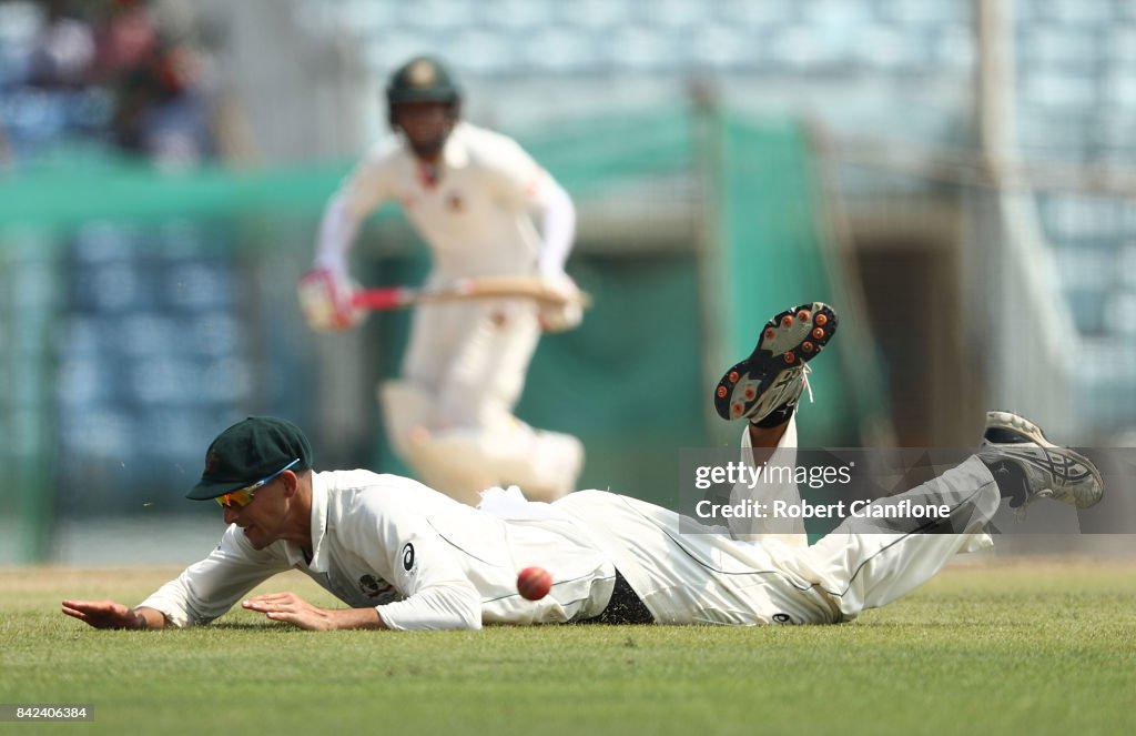 Bangladesh v Australia - 2nd Test: Day 1