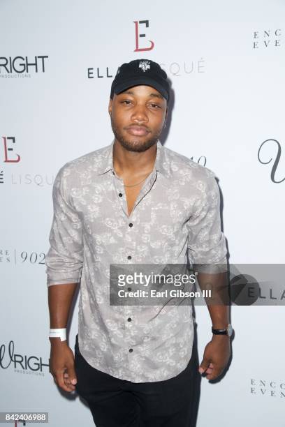 Actor Leon Thomas attends the 2nd Annual Ellae Lisque Fashion Show at Hubble Studio on September 3, 2017 in Los Angeles, California.
