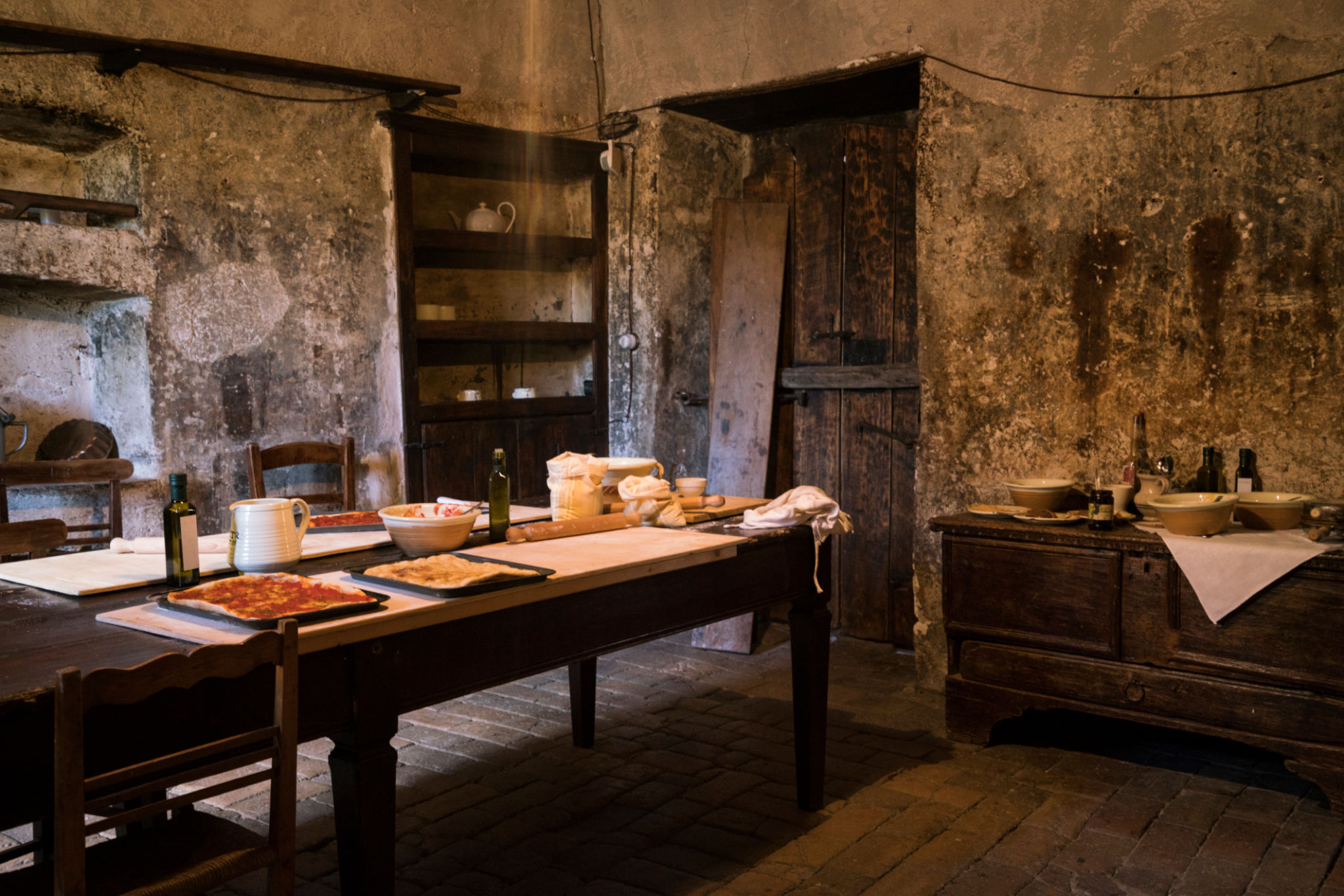 medieval kitchen
