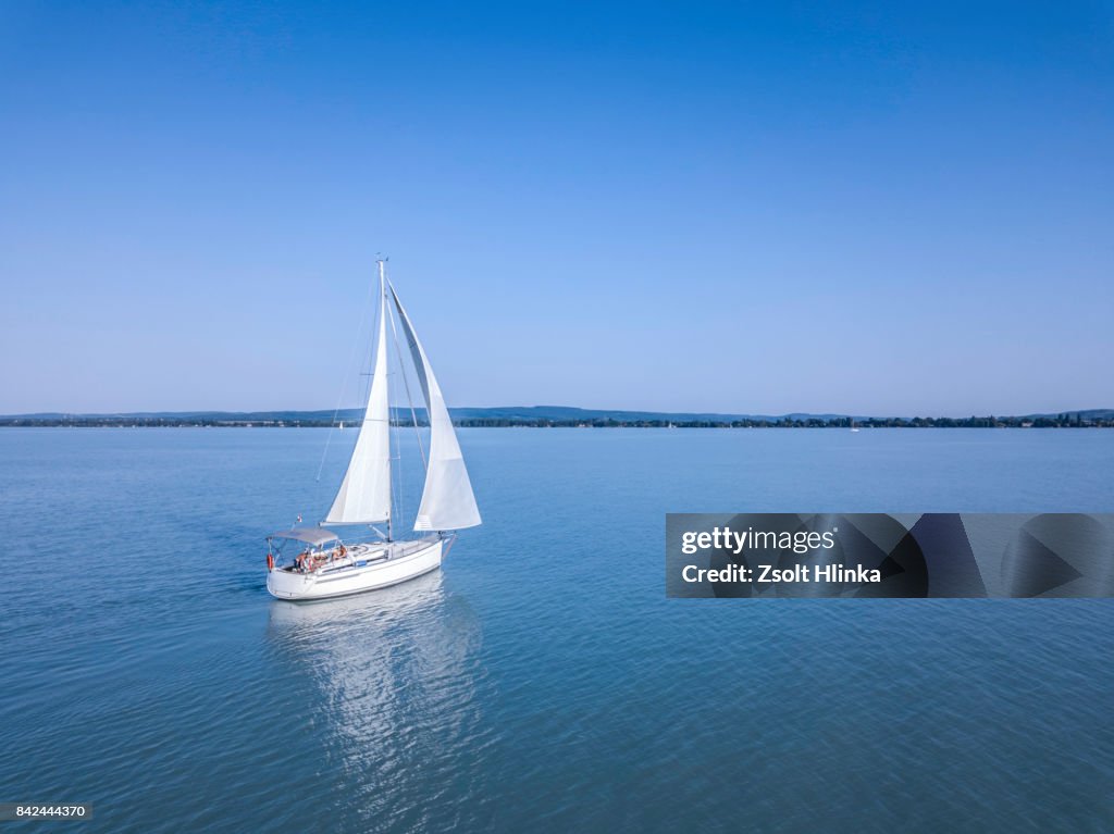 Sailboat - Balaton lake