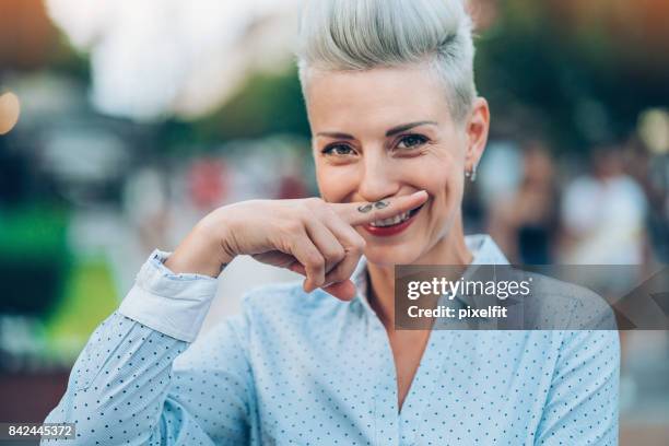 funny moustache - mustache stock pictures, royalty-free photos & images