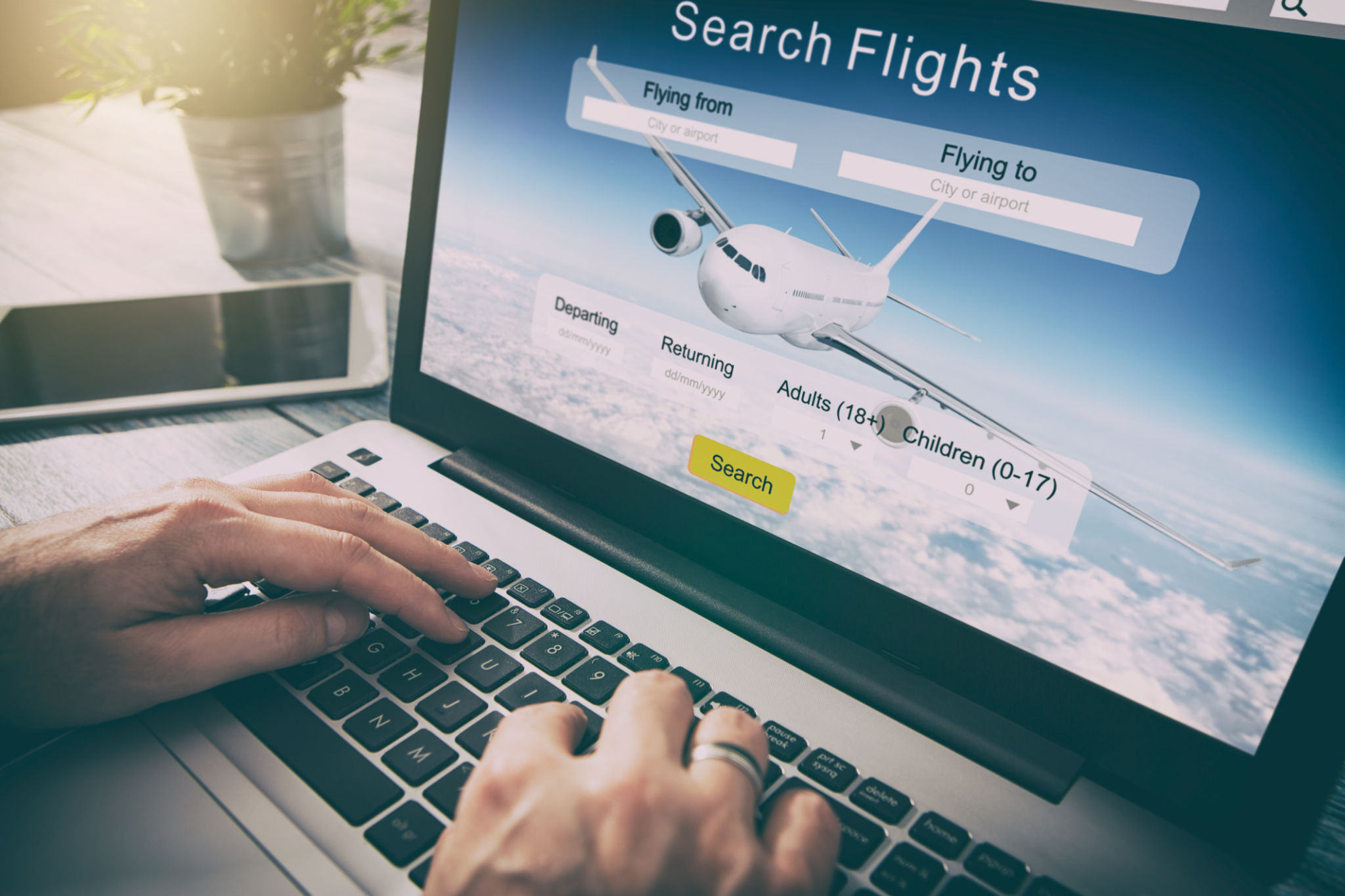 searching flights
