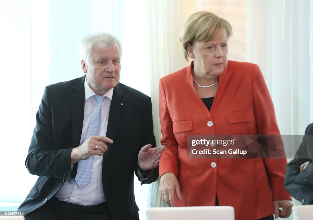 Merkel Meets With Mayors Over Diesel Scandal