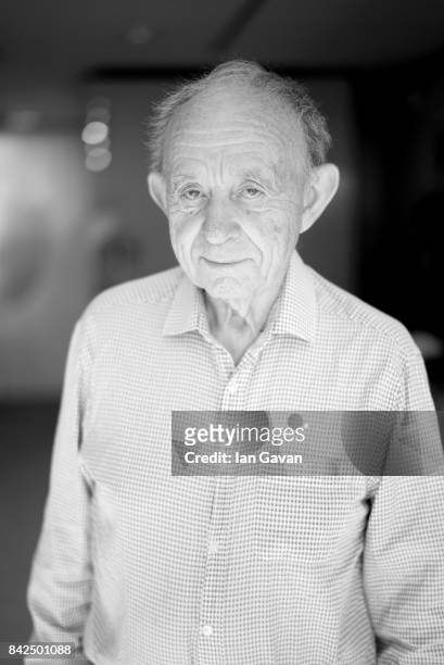 American filmmaker Frederick Wiseman of 'Ex Libris - The New York Public Library' poses for a portrait during the 74th Venice Film Festival in the...