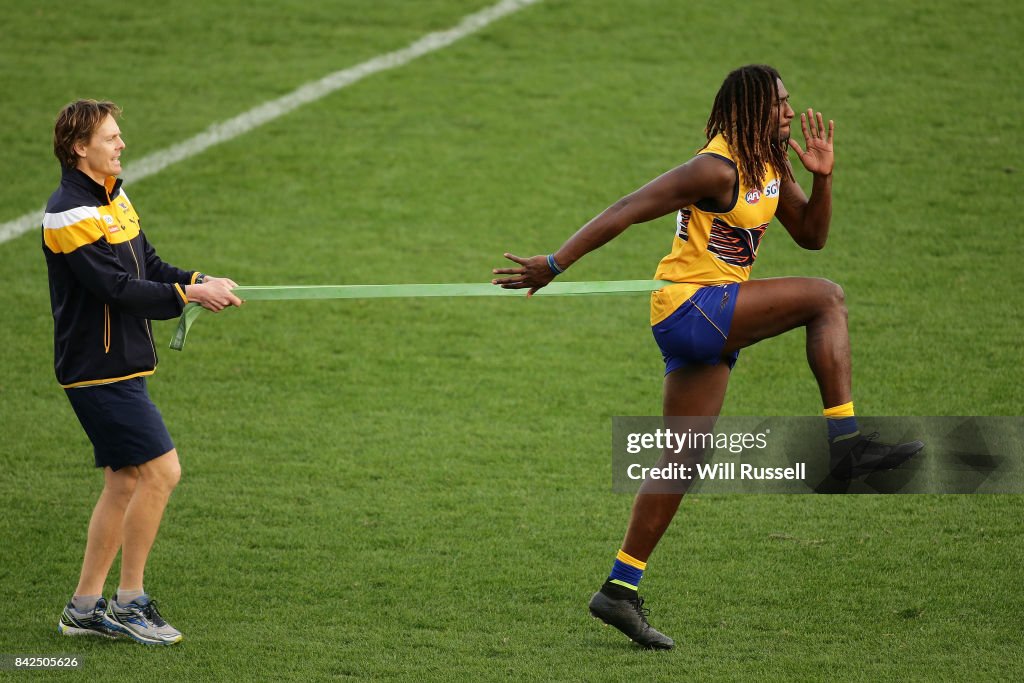 West Coast Eagles Training Session