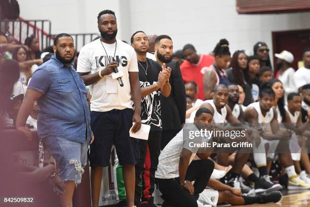 General view of 2017 LudaDay Celebrity Basketball Game at Morehouse College - Forbes Arena on September 3, 2017 in Atlanta, Georgia.