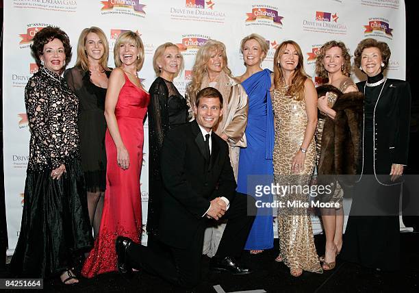 Childhelp founder Sara O'Meara, actress Catherine Oxenberg , singer Debbie Boone, actress Deanna Lund, singer Connie Stevens, Fox new anchor Megyn...