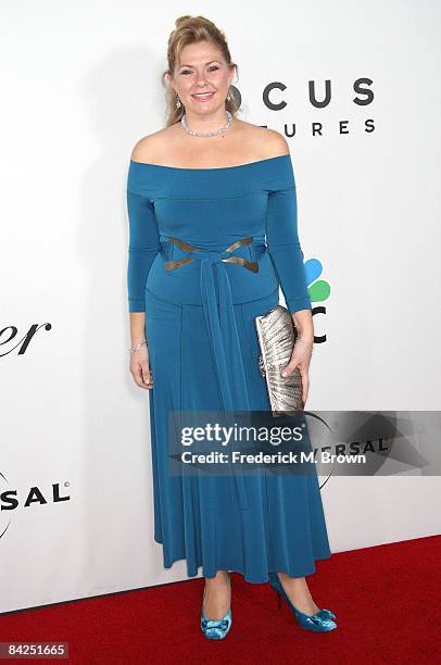 Amber Frakes arrives at the NBC, Universal Pictures and Focus Features' official after party for the 66th Annual Golden Globe Awards at the Beverly...