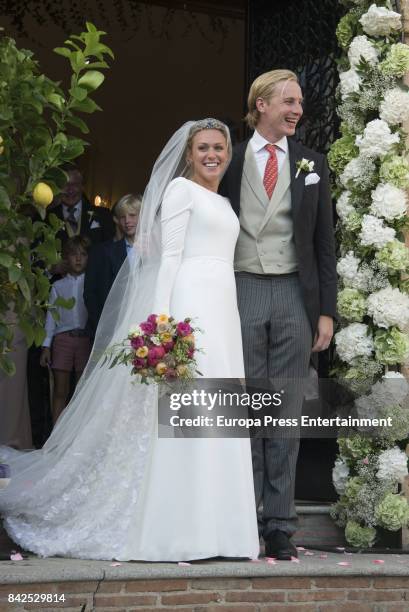 Wedding of Marie-Gabrielle of Nassau and Antonius Willms on September 2, 2017 in Marbella, Spain.