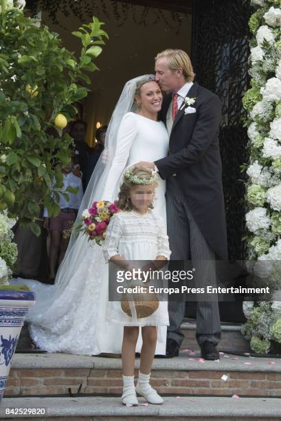 Wedding of Marie-Gabrielle of Nassau and Antonius Willms on September 2, 2017 in Marbella, Spain.